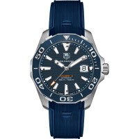 Tag Heuer Aquaracer Calibre 5 Men's Diving Watch Blue Dial WAY211C-FT6155 Tag Heuer Aquaracer Calibre 5 Men's Diving Watch Blue Dial WAY211C-FT6155